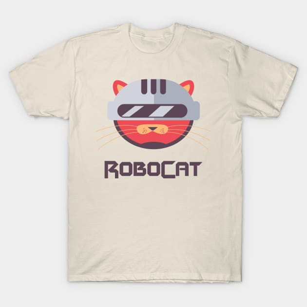 Robocat T-Shirt by NiceIO